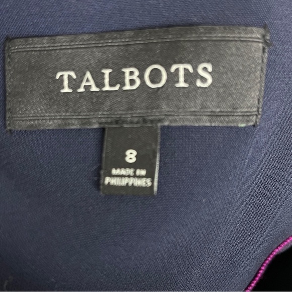 Talbots Navy Blue Career Wear Blazer - Picture 6 of 7